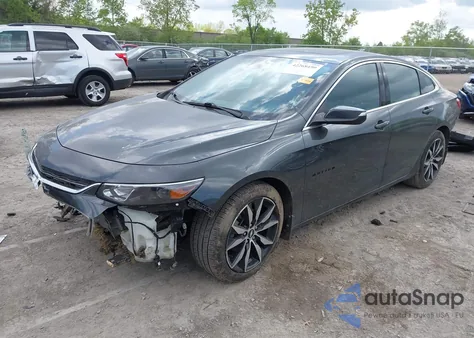2018 Chevrolet Malibu Lt из США, поврежденный, VIN 1G1ZD5STXJF160510